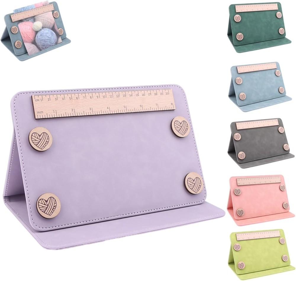 Knitting Pattern Chart Keeper / Folding Pattern Holder Knitted Pattern Holder