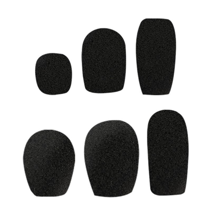 5Pcs Microphone Covers Mic Windscreens Windshields for Desktop Mic, Headset Mic
