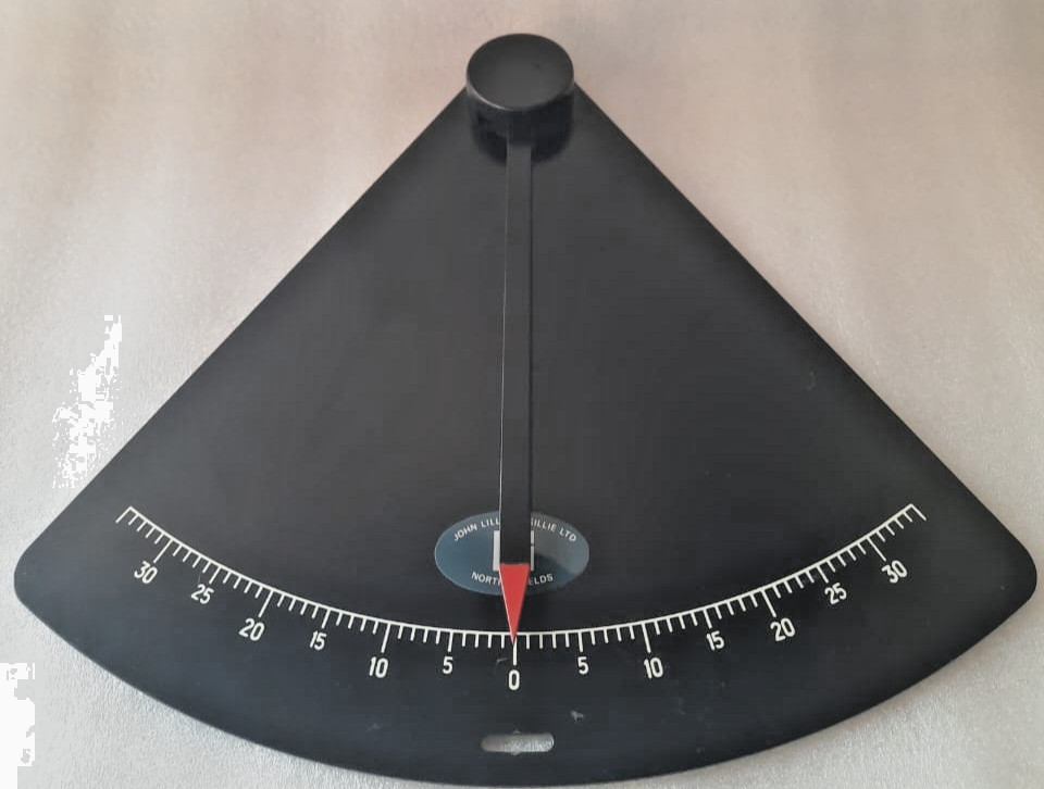 JOHN LILLY & GILLIE LTD CLINOMETER FROM NORTH SHIELDS
