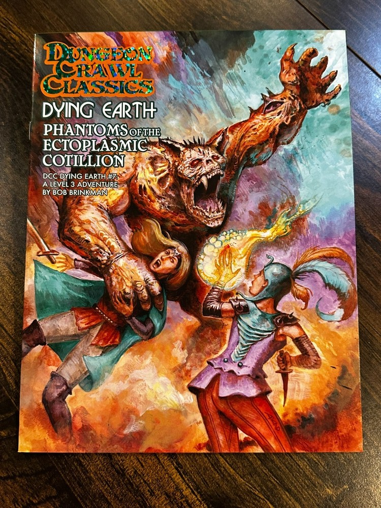 Dying Earth DCC RPG Lot, 2 Box Set + 8 Adventures