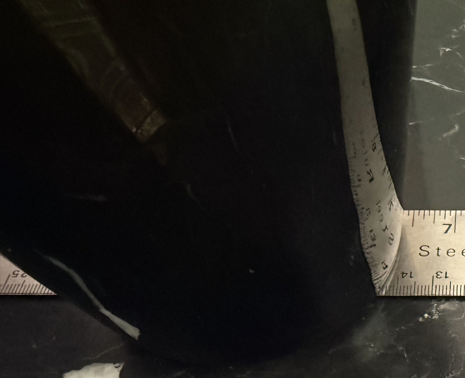 Charcoal Smoke 💨 Vintage Glass Vase 🏺 or Decanter No Stopper Gray Green 🖼️