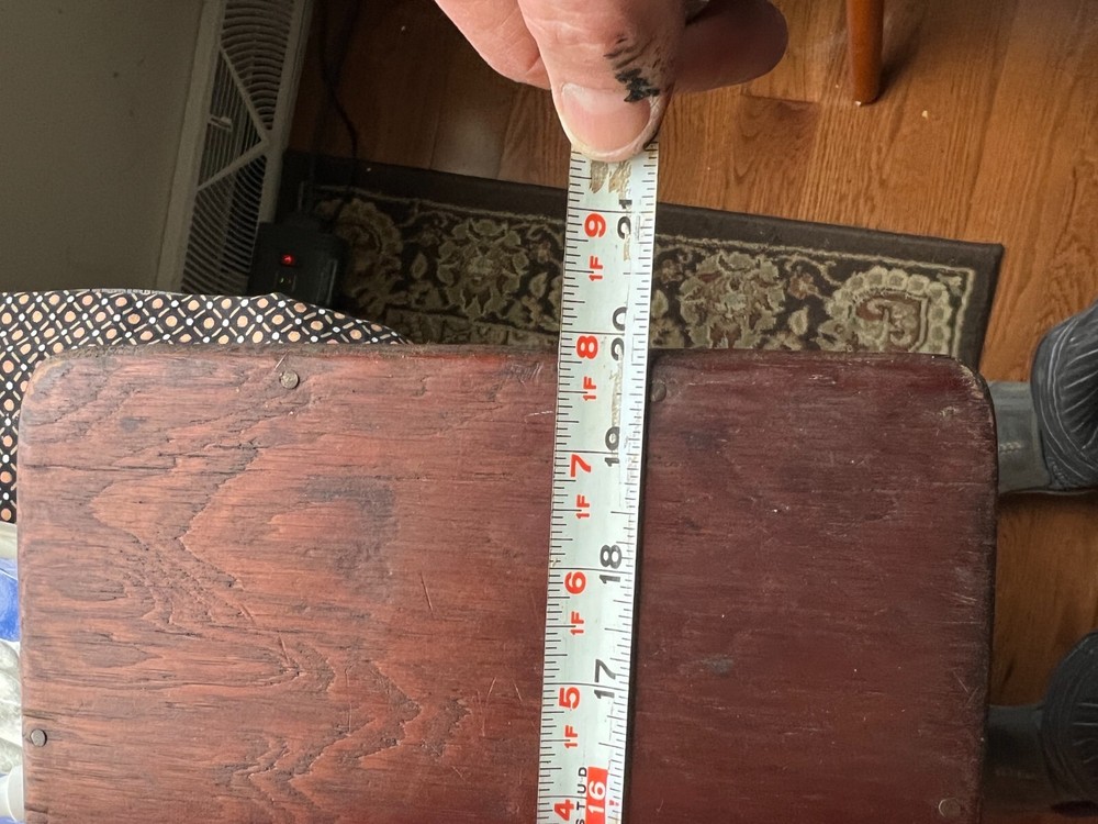 VINTAGE UPHOLSTERER TOOL BOX CIRCA 1930