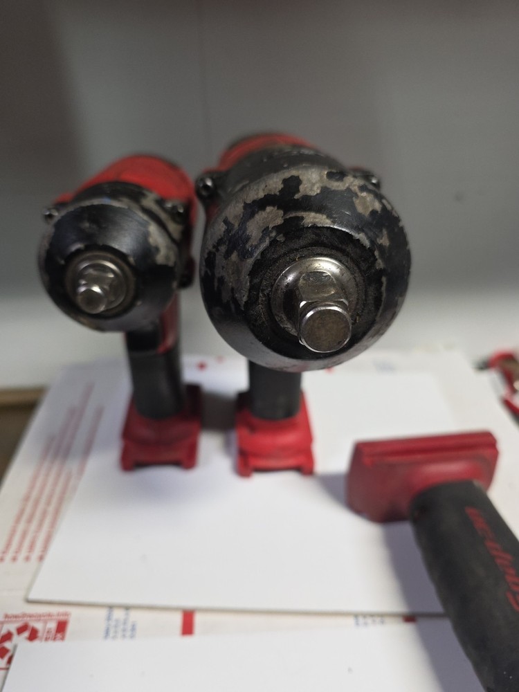 Snap On ½",⅜ Impact, Flashlight, Charger, 2 Junk Batteries.