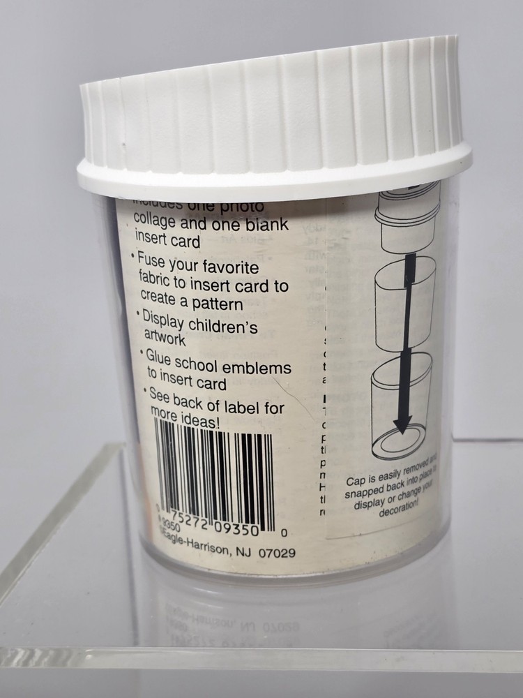 New VTG Eagle Craftstor Create-A-Caddy Personalized Storage Container Organizer