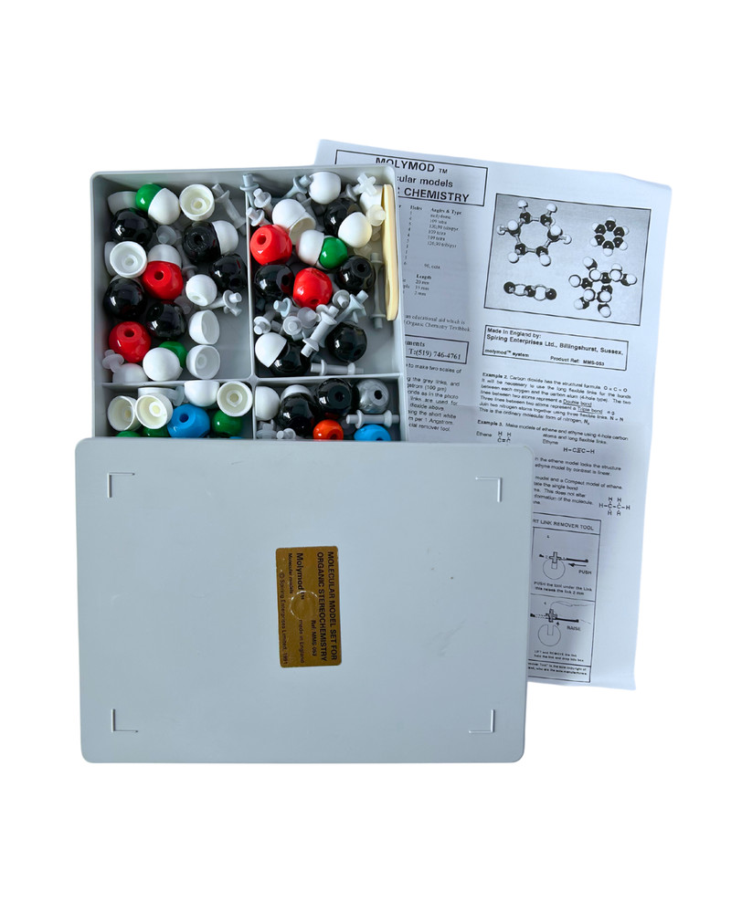 Molecular Model Set for organic stereochemistry MMS-053 Molymod