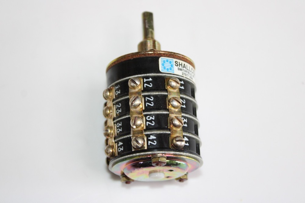 Shallco Rotary Selector Switch 16A1-B-4