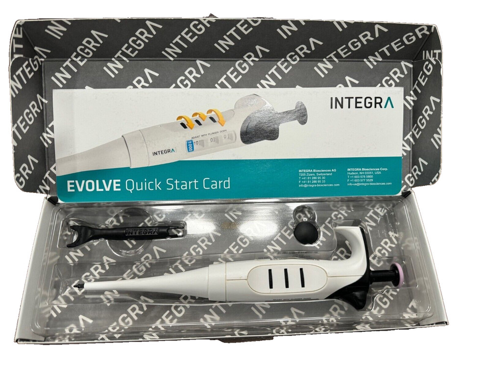 Integra EVOLVE Pipette 3013, 1-Channel, 2-20uL