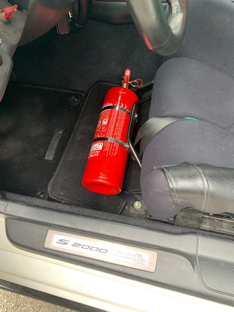 For Honda S2000 fire extinguisher bracket