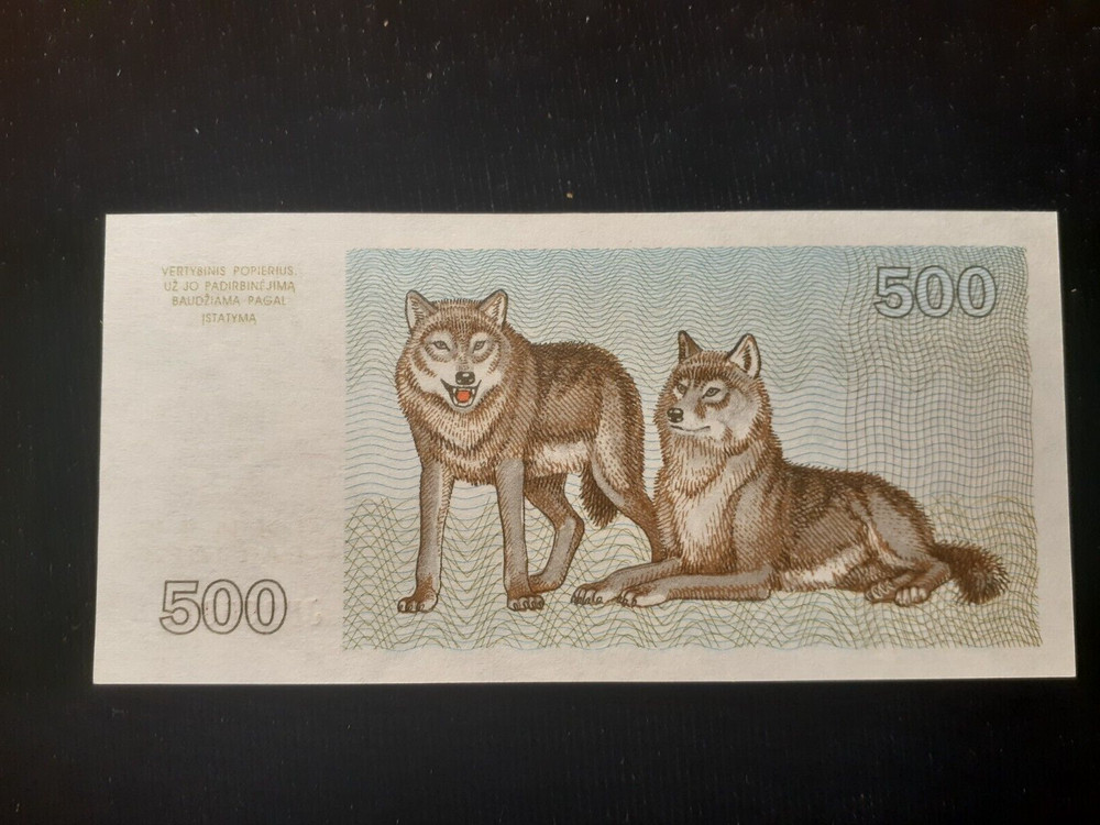 1993  500 TALONU LITHUANIA  P46