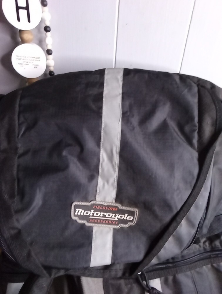 Fieldline Motorcycle All Weather Black Backpack