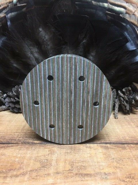 1-Customizable Camo Turkey Call Pot Unfinished