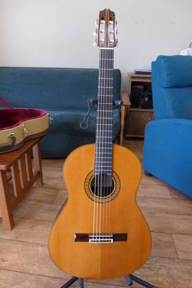 Seizi Inaba G100 classical guitar 1972 – solid, signed, japan (Seiji, Nakade)