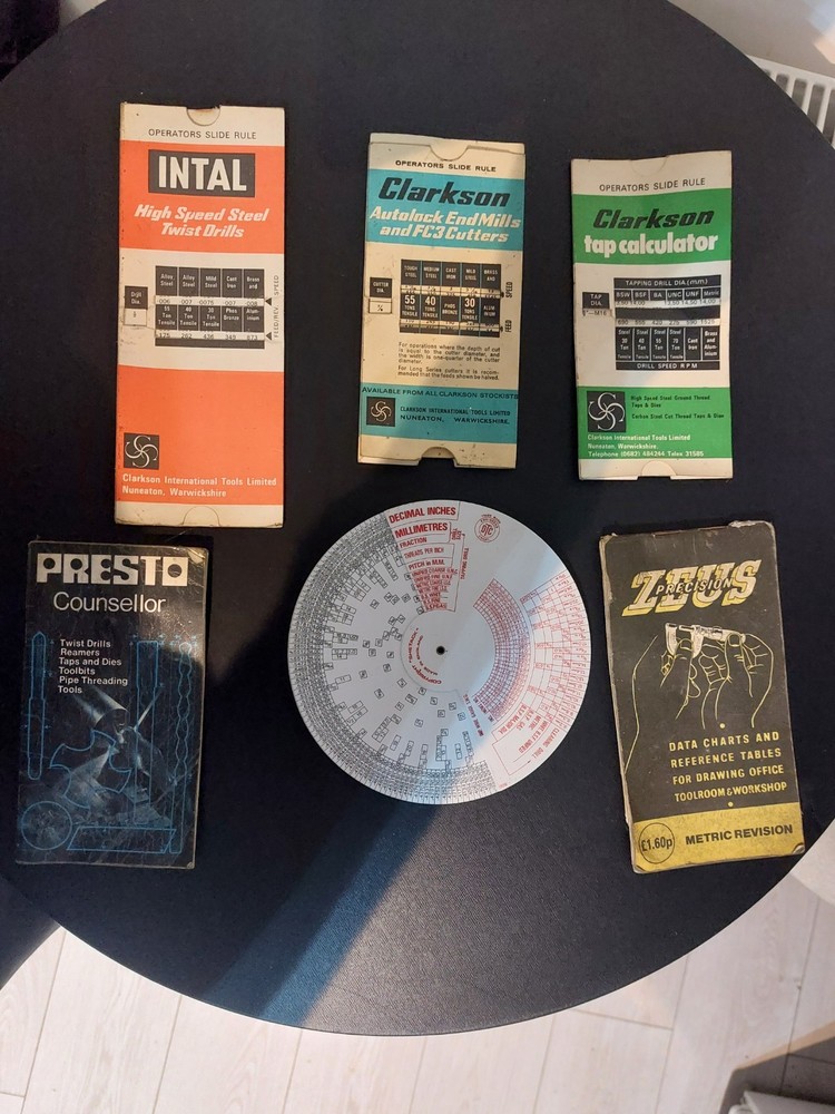 Engineers Data Charts Reference Books and Calculators