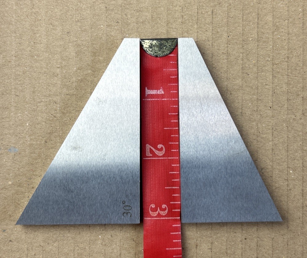 Machinist Angle Block 25 Degree and 30 degree Hardened Angle Blocks