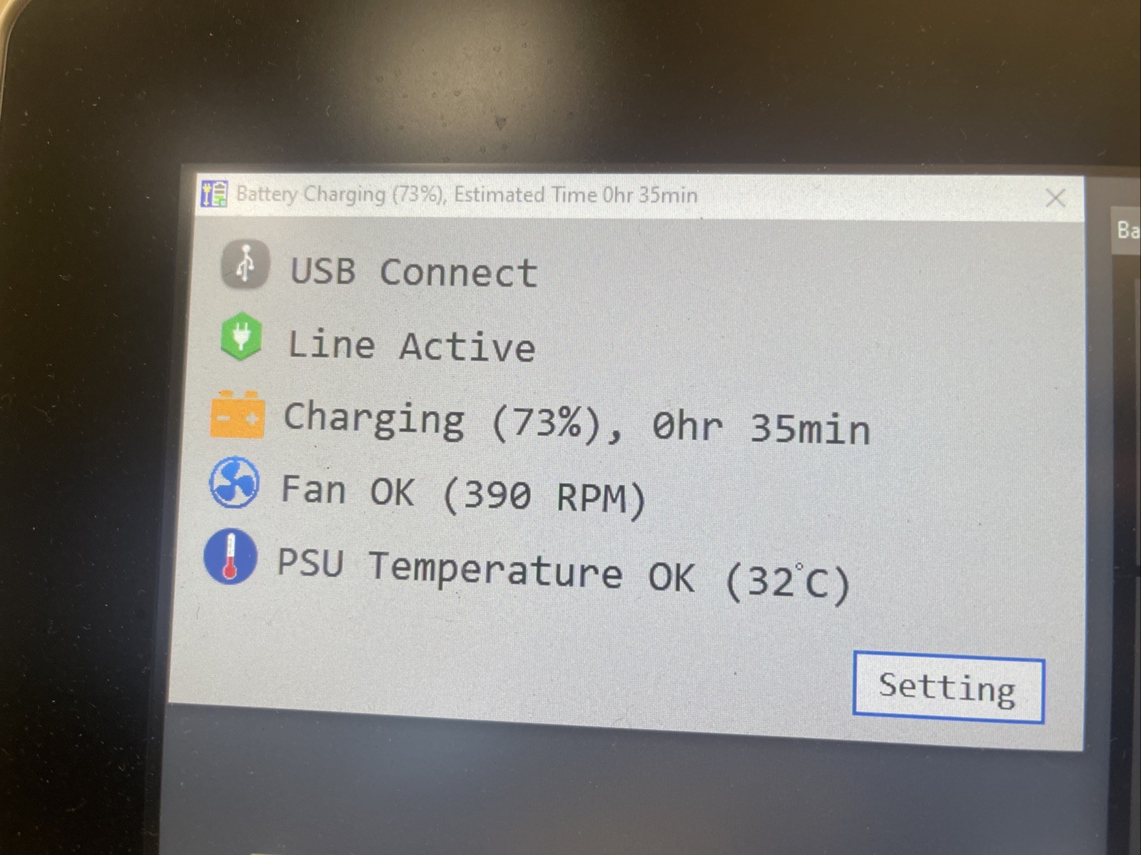 OPEN BOX  cerec Primescan/omnicam 2.0 Battery