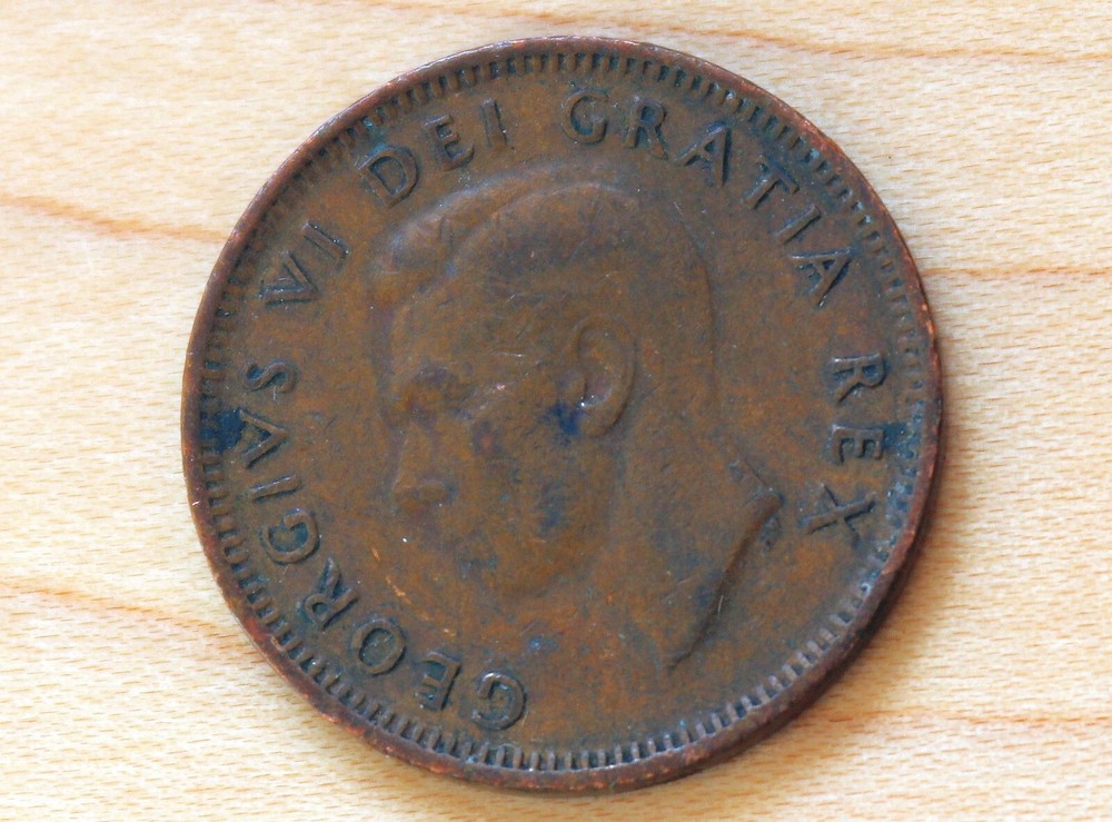 1949 Canada 1 Cent George VI