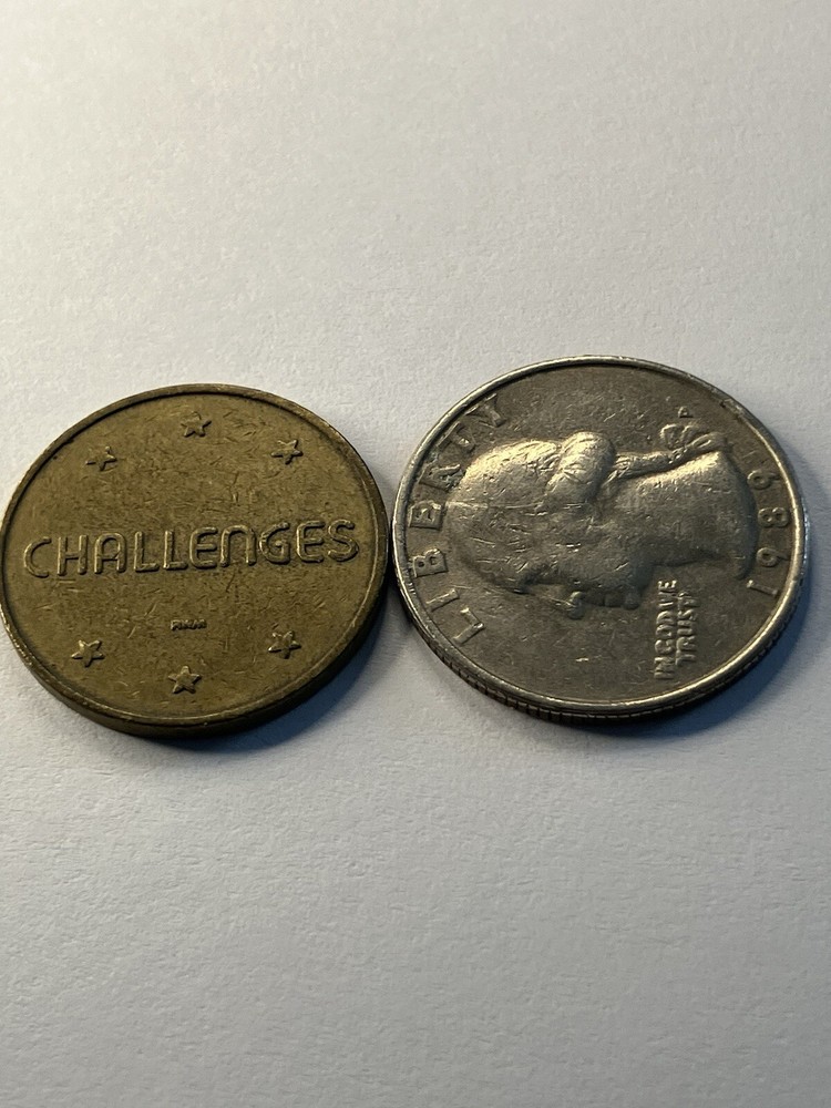 Vintage Challenges Arcade Token #tn1