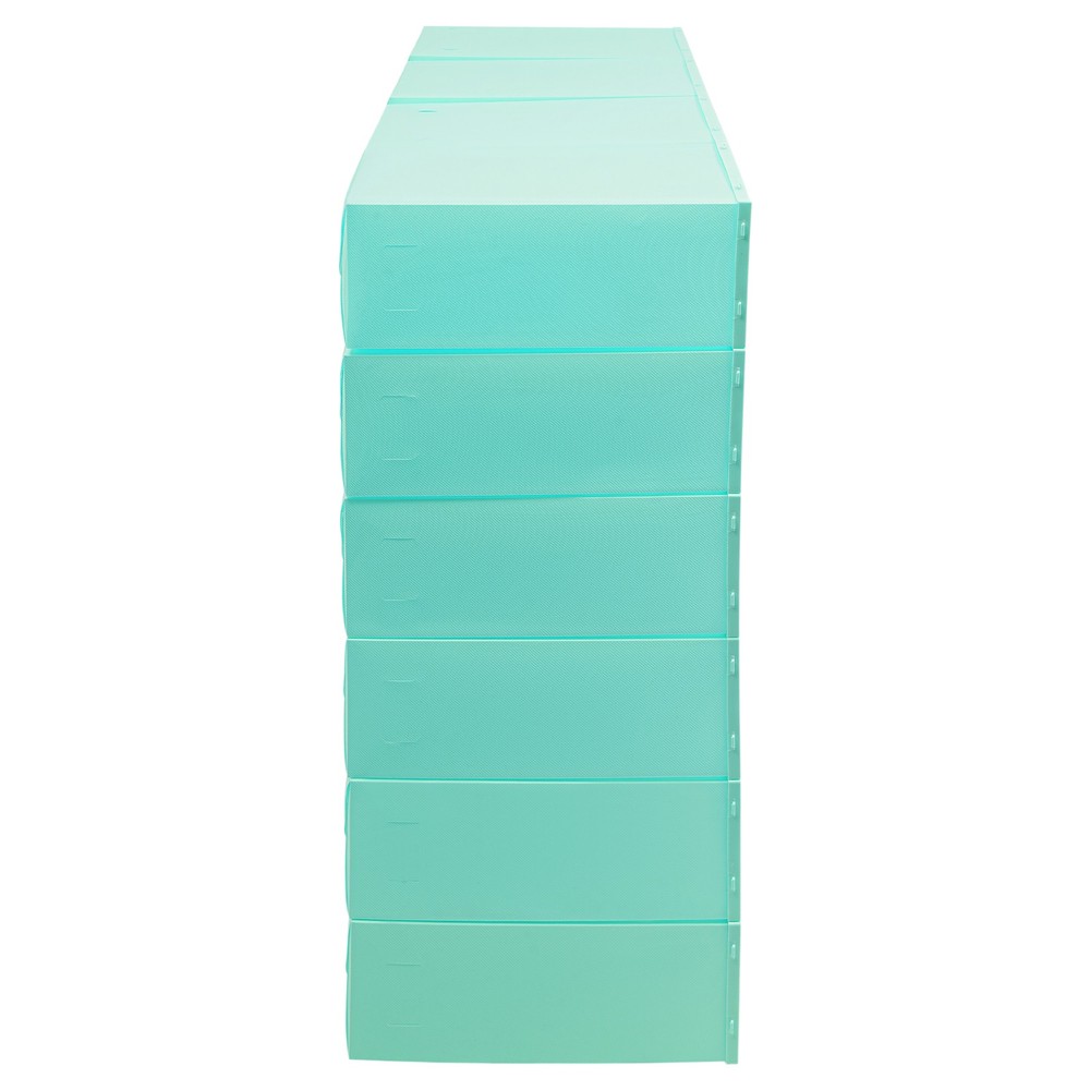 24 Pack Stackable Shoe Boxes Shoe Storage Organizer Shoe Boxes Shoe Storage Box