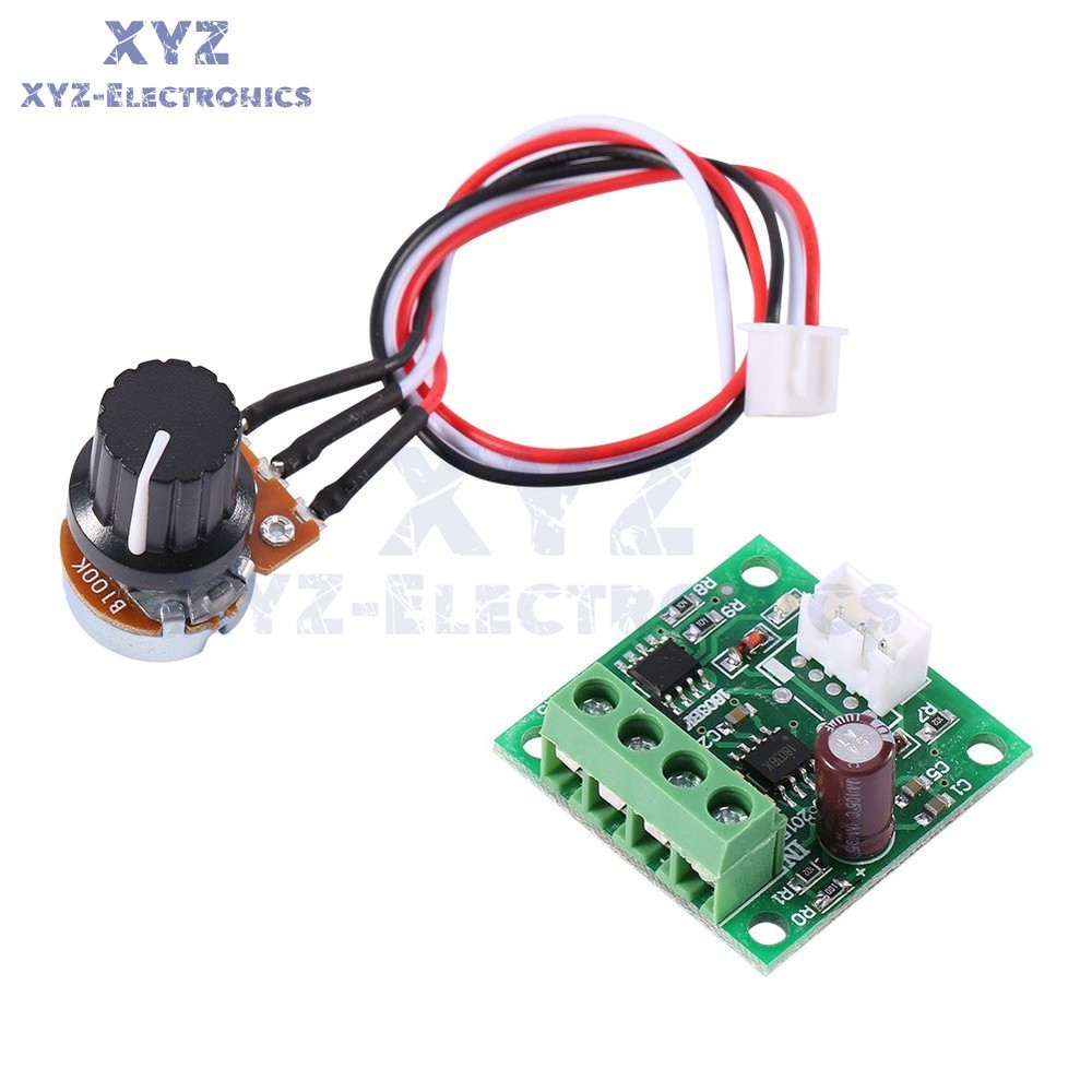DC 1.8V 3V 5V 6V 12V 2A PWM Automatic Motor Speed Regulator Controller Module