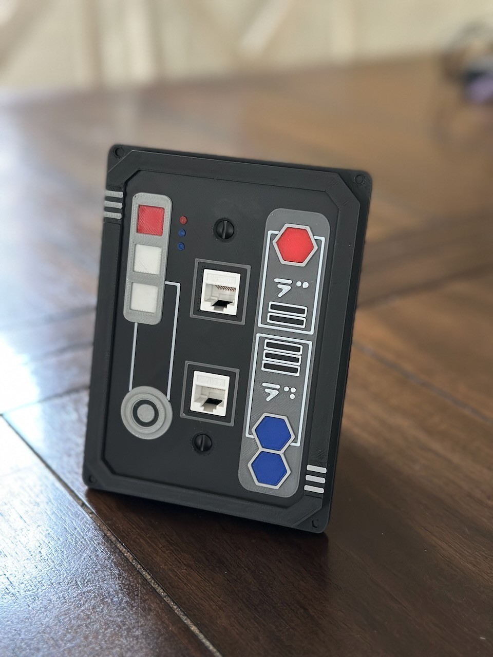 Star Wars inspired - 2 Port - Network - Keystone - Wall Cover Plate
