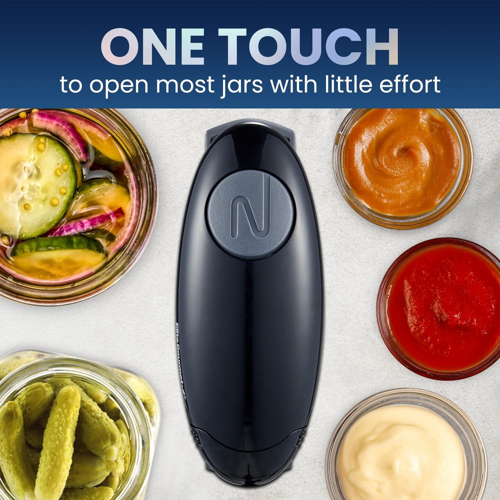 Electric Automatic Jar Bottle Opener for Arthritic and Weak Hands