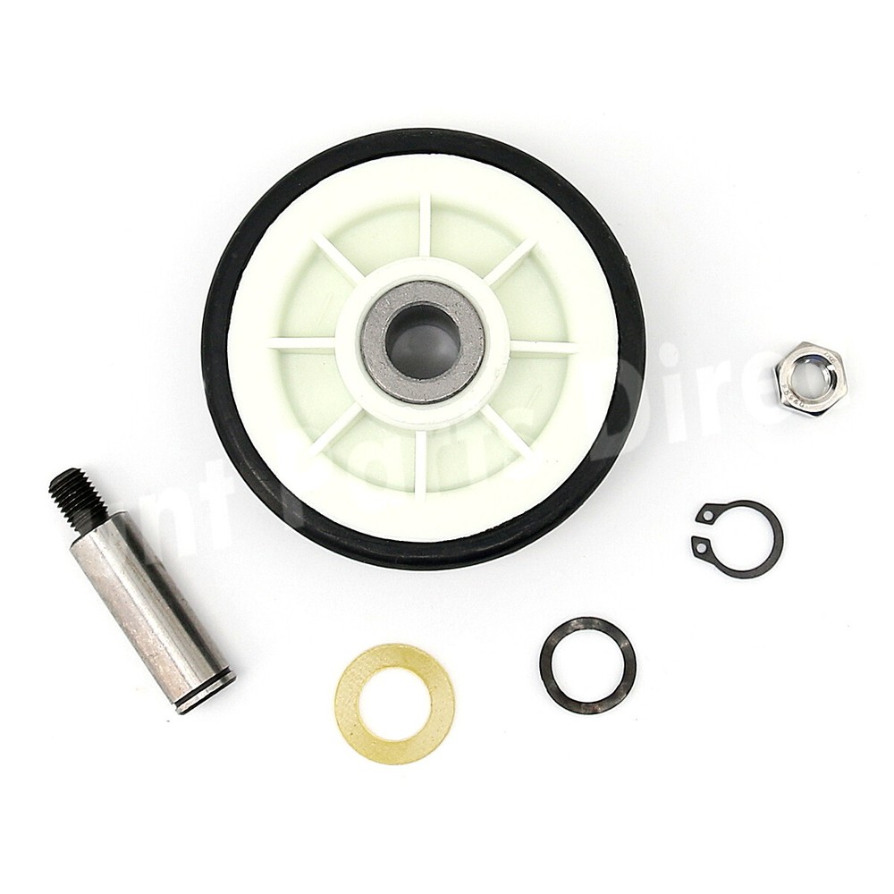 2 Pack 303373K Dryer Roller Wheel Drum Kit Include Dryer Drum Support Roller