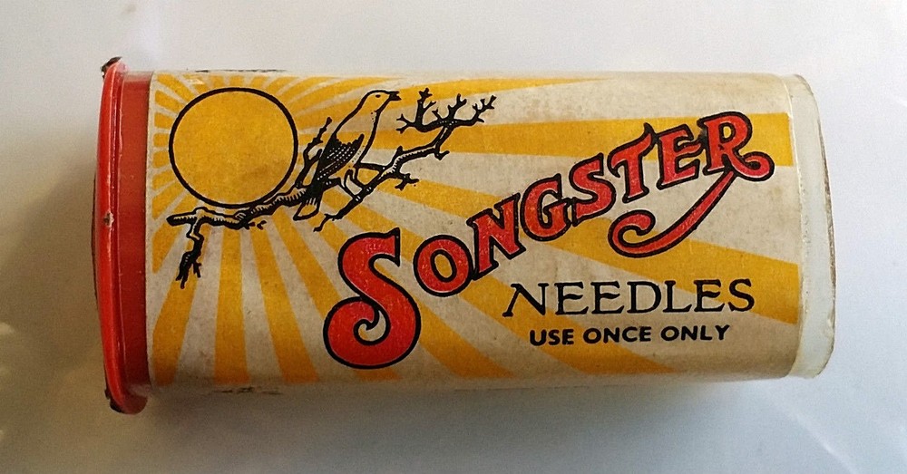 PG264 - Gramophone needles SONGSTER gramophone tip box (3) EMPTY