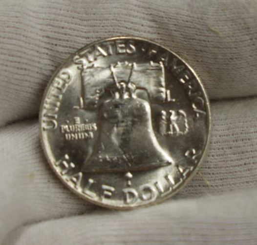 1954 US Franklin Half 50c Nice Unc