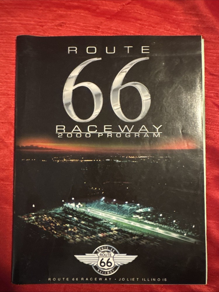Route 66 Raceway Official Racing Program - 2000 Preowned
