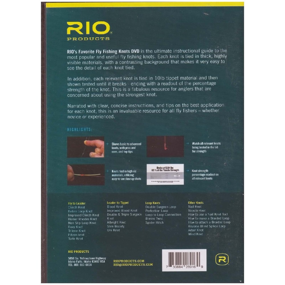 Fly Fishing Knots & Rigging Techniques-2 DVD set