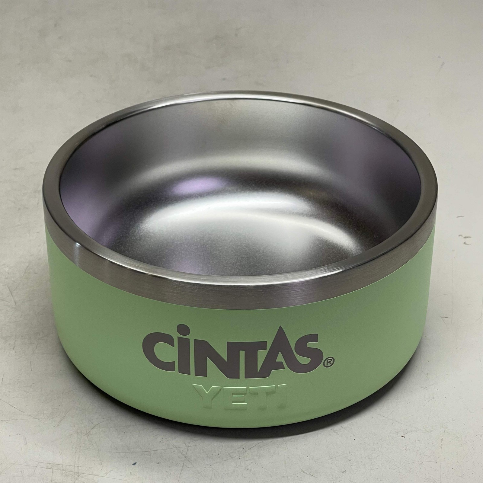YETI Boomer Dog Bowl *HAS "CINTAS" Branding* 4 Cup (32 oz) Key Lime 4550