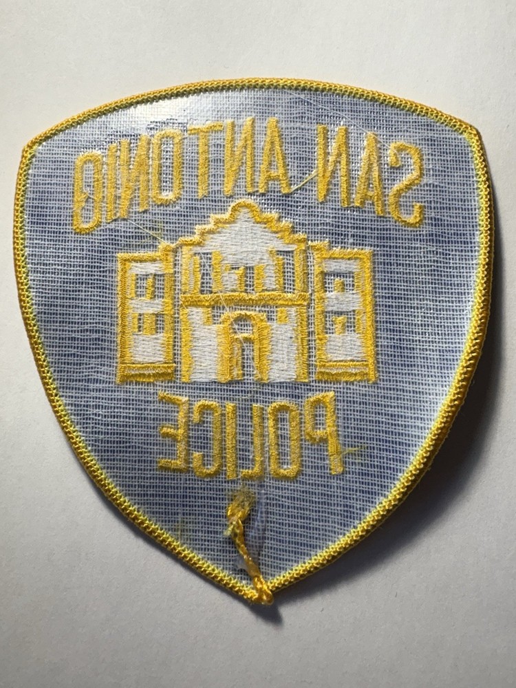San Antonio Texas Police Patch