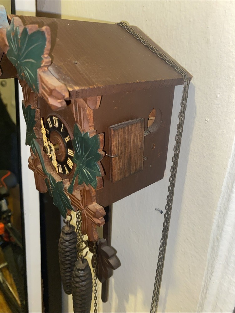 2 Smaller Size Working Coukoo Clocks ( Not Toy Size)