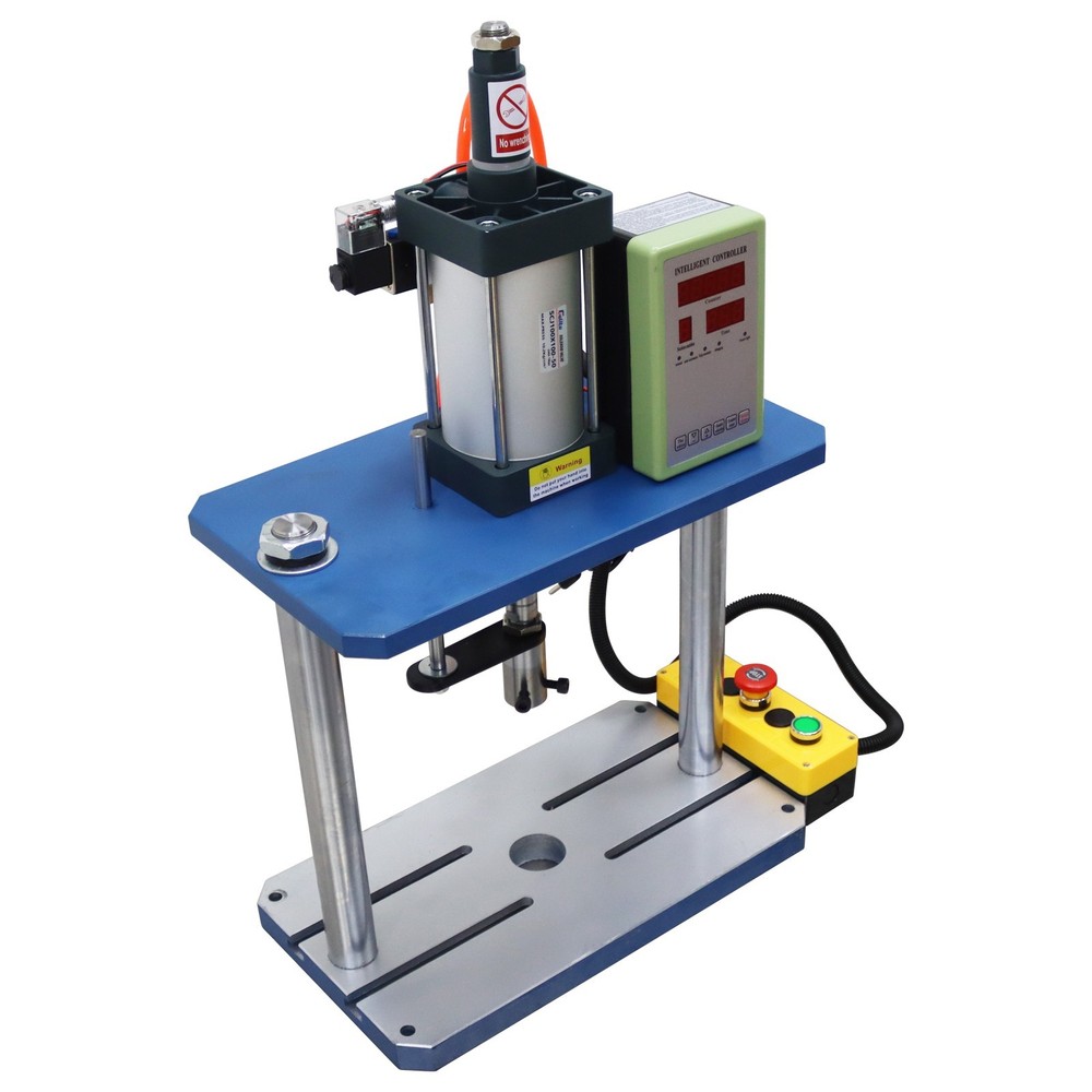 1102lb Pneumatic Punch Machine Compressed Air Punch Press w/Controller 2 Columns