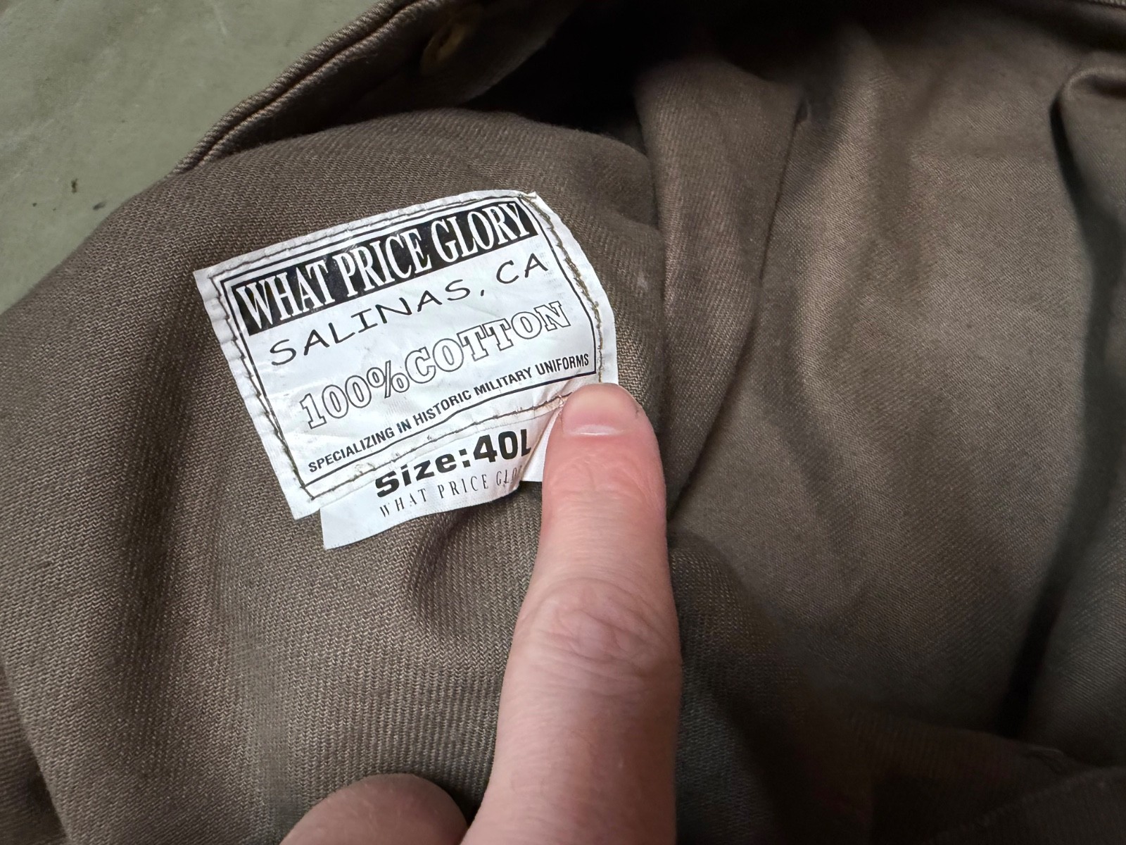 WWII BRITISH ARMY P1937 P37 SUMMER DENIM BATTLEDRESS FIELD TROUSERS-SIZE 2XL LG