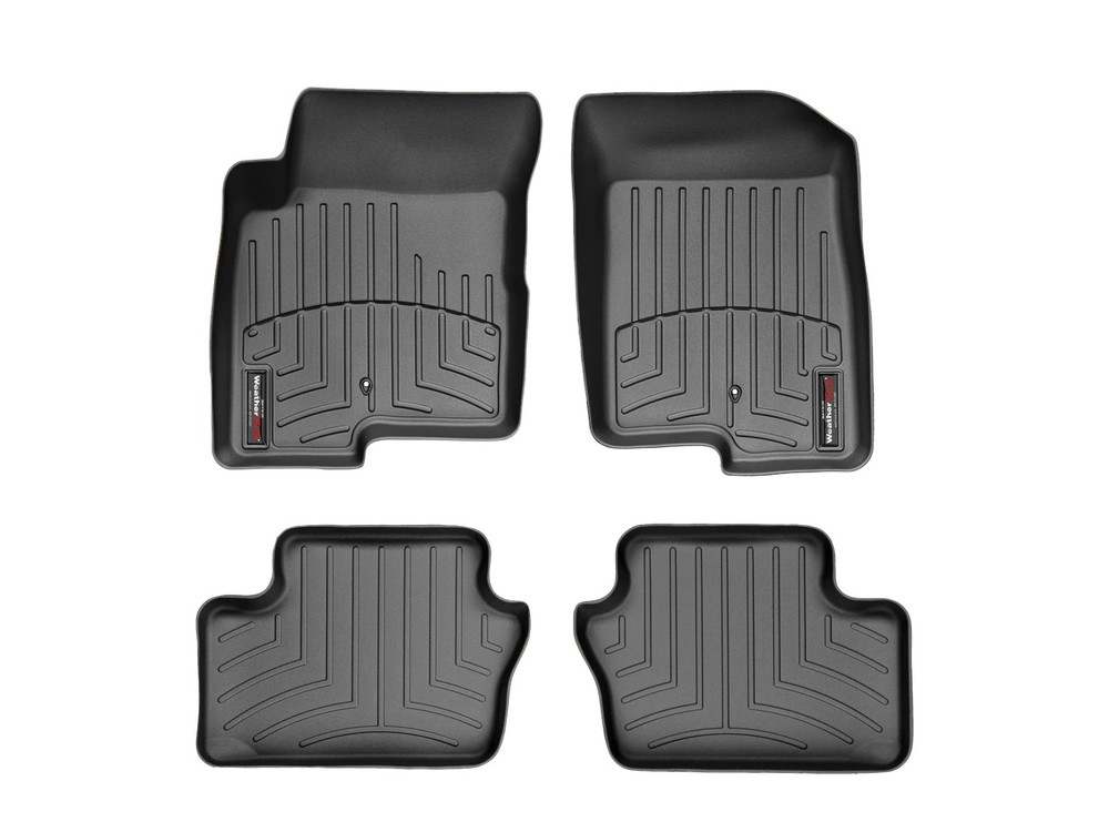 WeatherTech FloorLiner for 2007-2012 Dodge Caliber - 1st & 2nd Row, Black