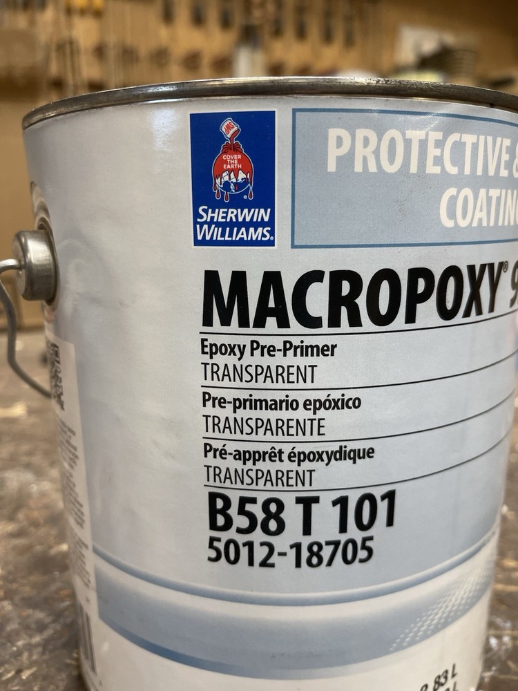 Sherwin Williams Macropoxy 920 Epoxy Primer Part A Only/ Clear/ Gallon