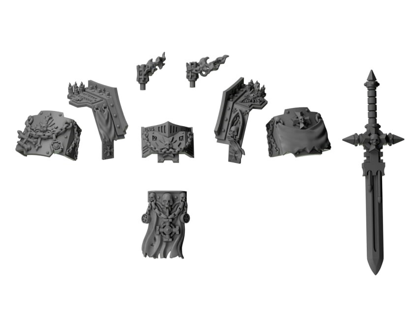 Templar Dreadnought Ancient Armor Set Greytide Studio