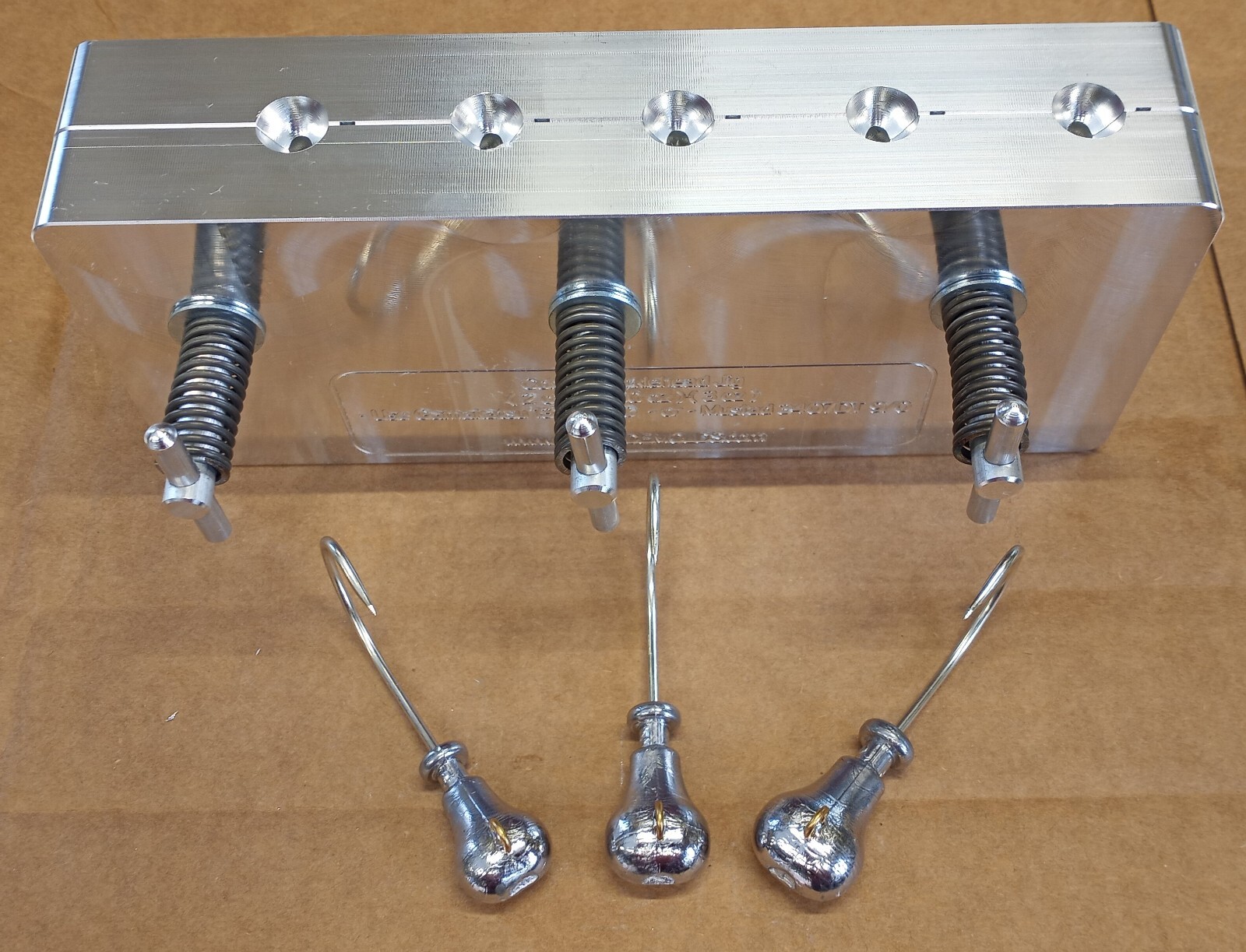 Cobia Knucklehead Jighead - ( 2 oz, 2 1/2 oz, 3 oz combo Mold )