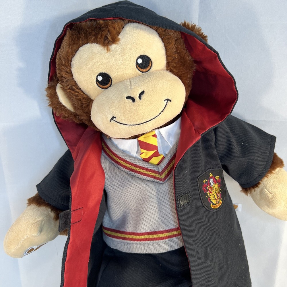 Build a Bear Harry Potter Gryffindor Quidditch ￼monkey