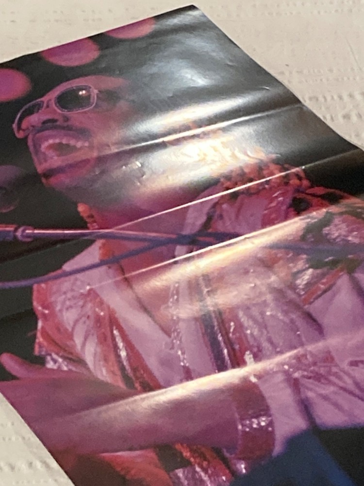 Stevie Wonder 1984 Poster Zamania Holland P