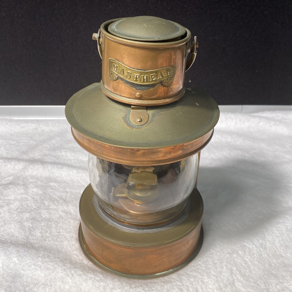 Copper & Brass Mast head Ships Lantern