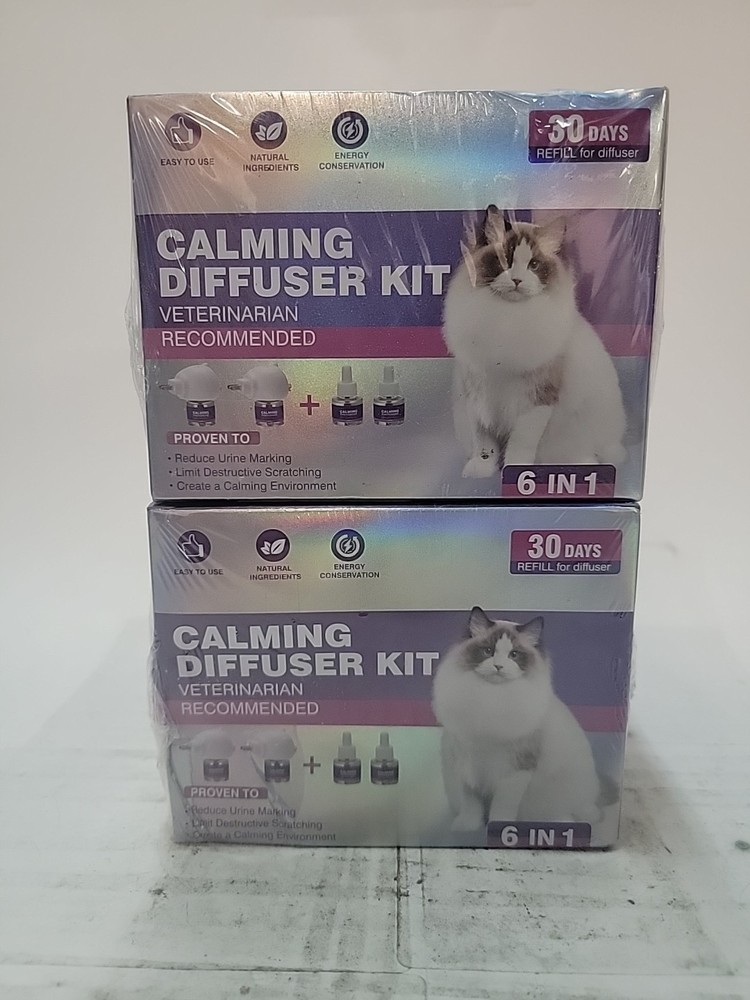 2x Cat Calming Pheromone Diffuser Effectively Relieve Anxiety Stress
