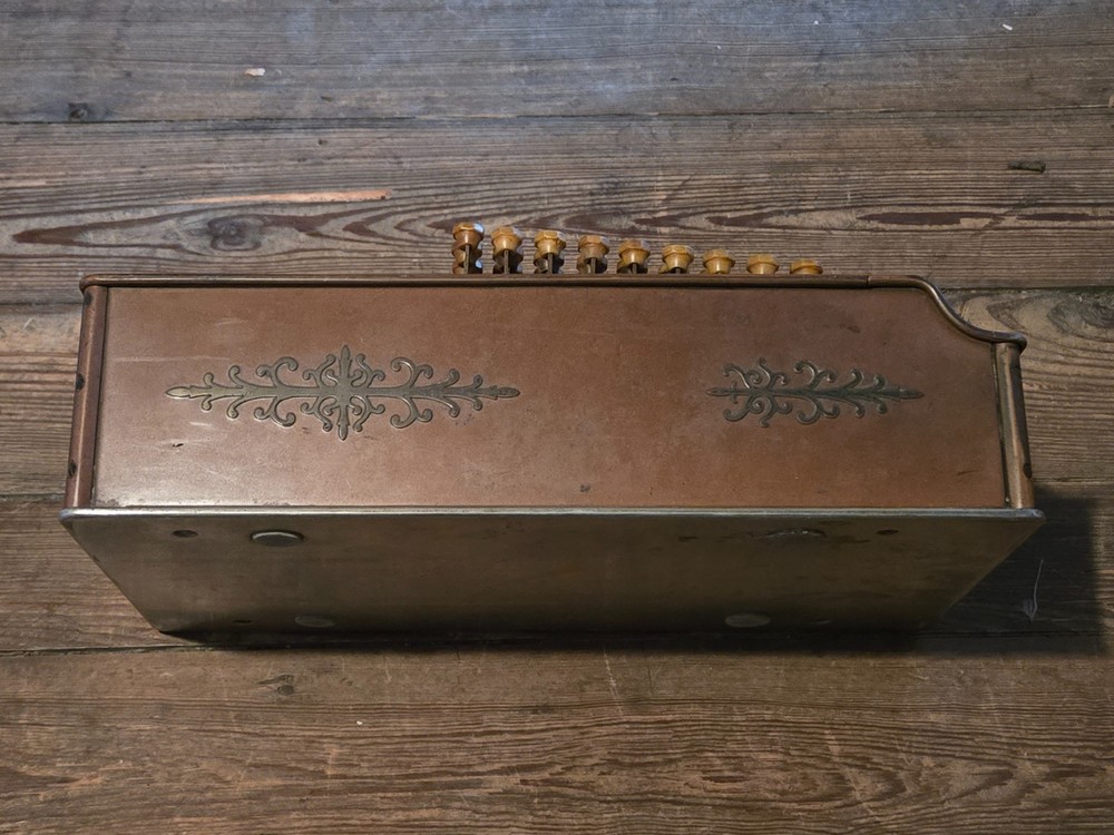 Antique Comptometer Adding Machine with Hand Crank - 8 Column - SN #1807749