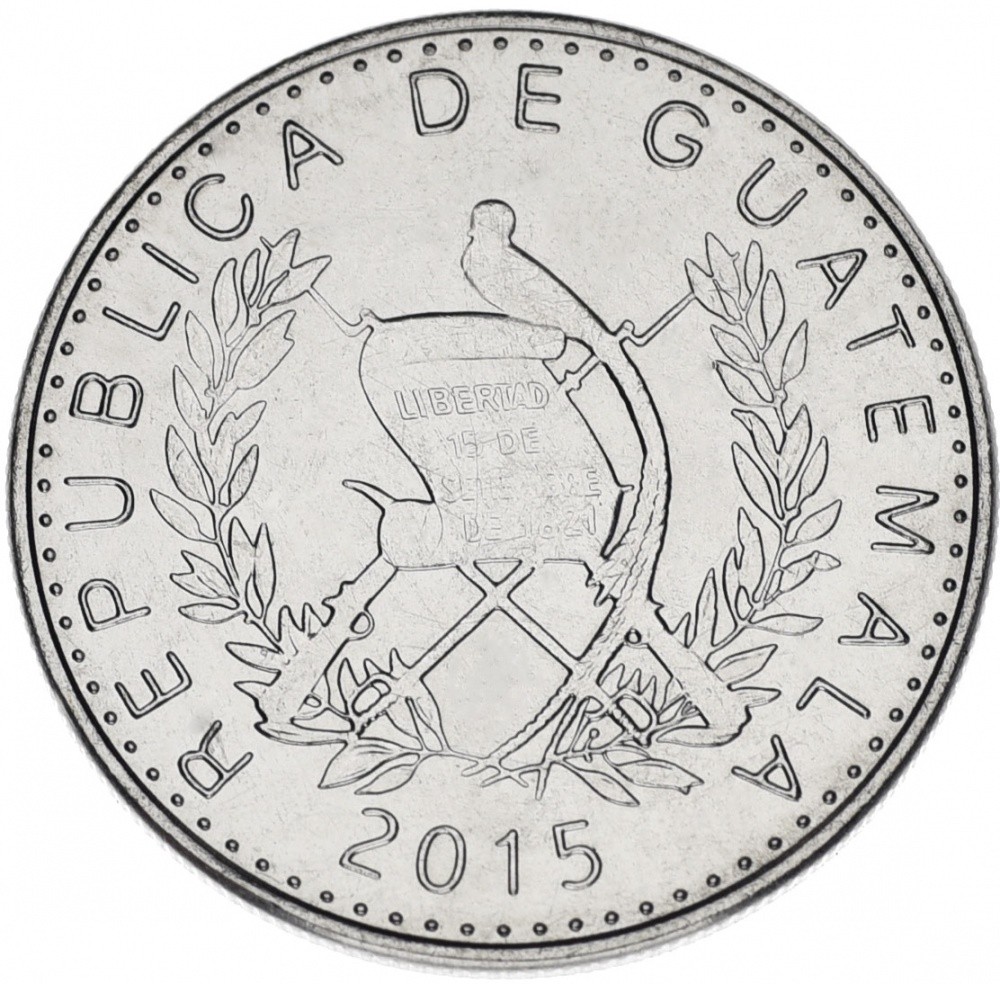Guatemala 10 centavo 2015 AU-UNC