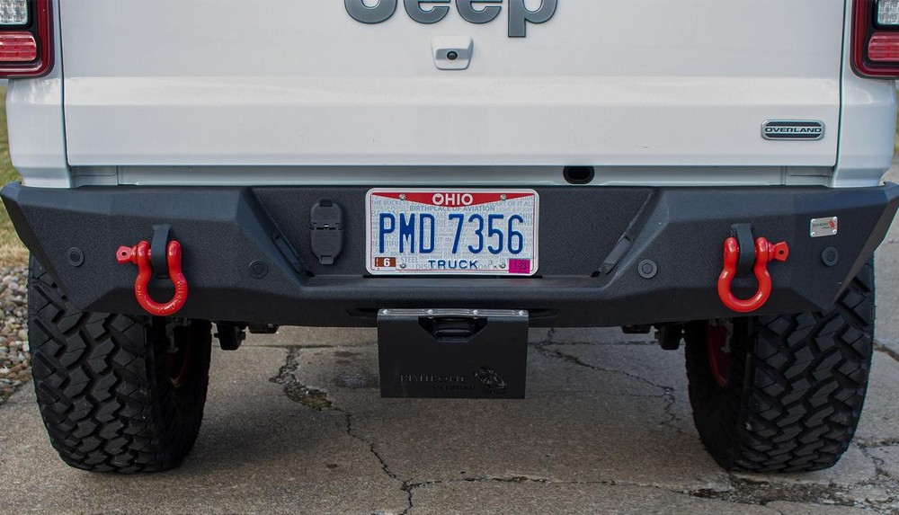 Fishbone Offroad Receiver Hitch Mounted Step - Universal 2 in. Hitch Mounted Ste