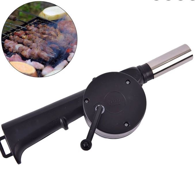 BBQ Fan Air Blower Fire Starter Portable Tool
