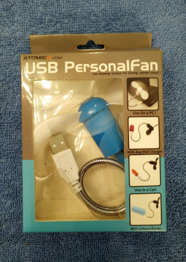 USB Personal Fan Atomic9  #031016 mini tiny
