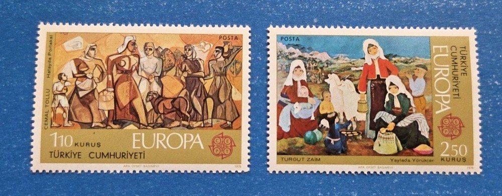 Turkey Stamps, Scott 2004-2005 Complete Set MNH