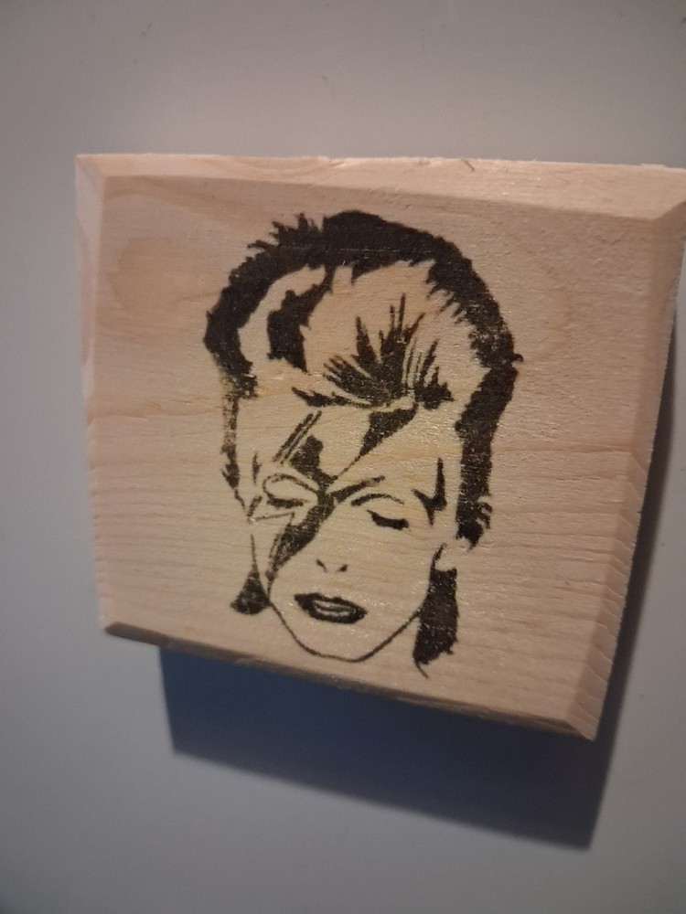 david bowie fridge magnet